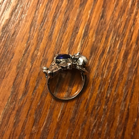 Frog & Lilly Pad Silver Ring! - Picture 4 of 7